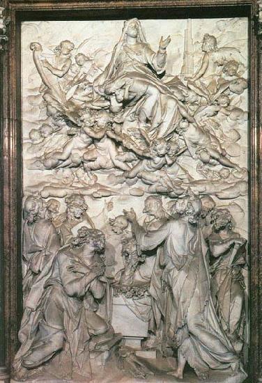 Gian Lorenzo Bernini The Assumption Norge oil painting art